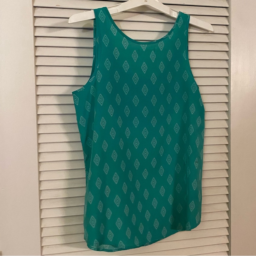 Faded Glory - 100% Polyester Mint Green top - Sz S